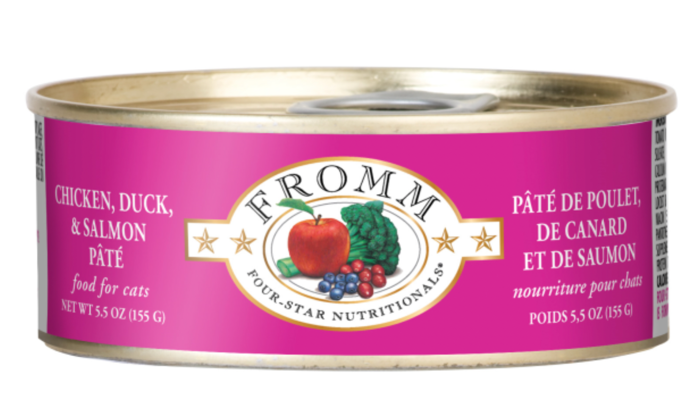 Fromm Cat Four-Star Chicken Duck & Salmon Pate