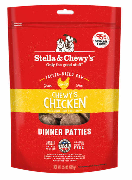 Stella&Chewys Dog freeze-dried  Chicken Patties