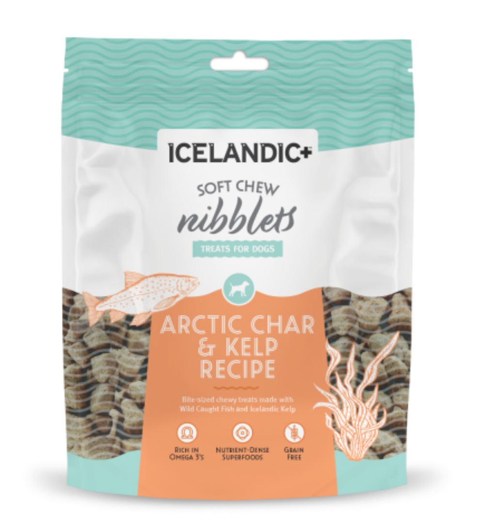 Icelandic+ Dog Nibblets Arctic Char & Kelp 2.25 oz