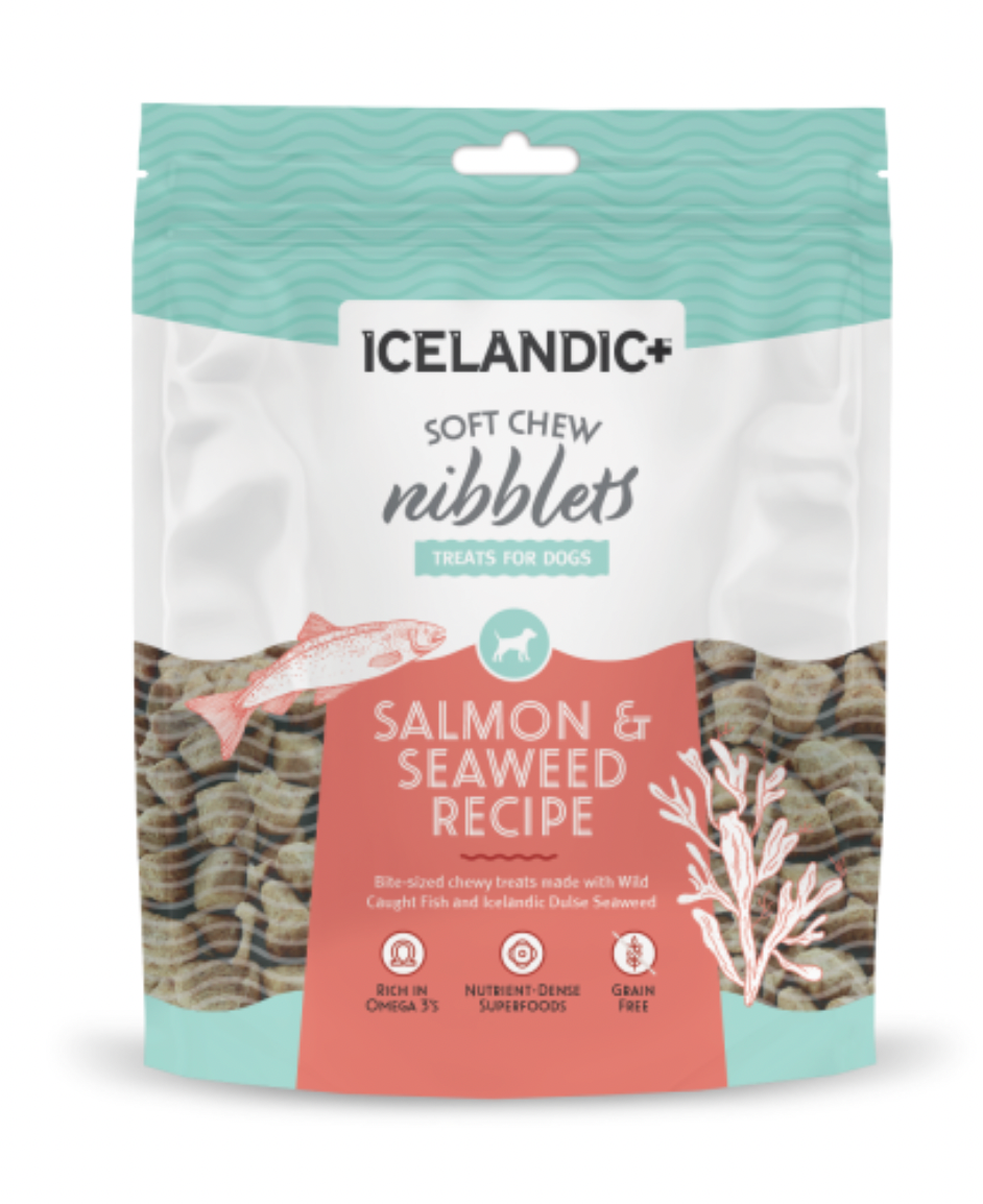 Icelandic+ Dog Nibblets Salmon & Seaweed 2.25 oz