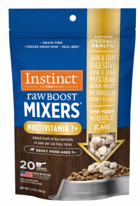 Instinct Dog Raw Boost FD Mixers Multivitamin 7+