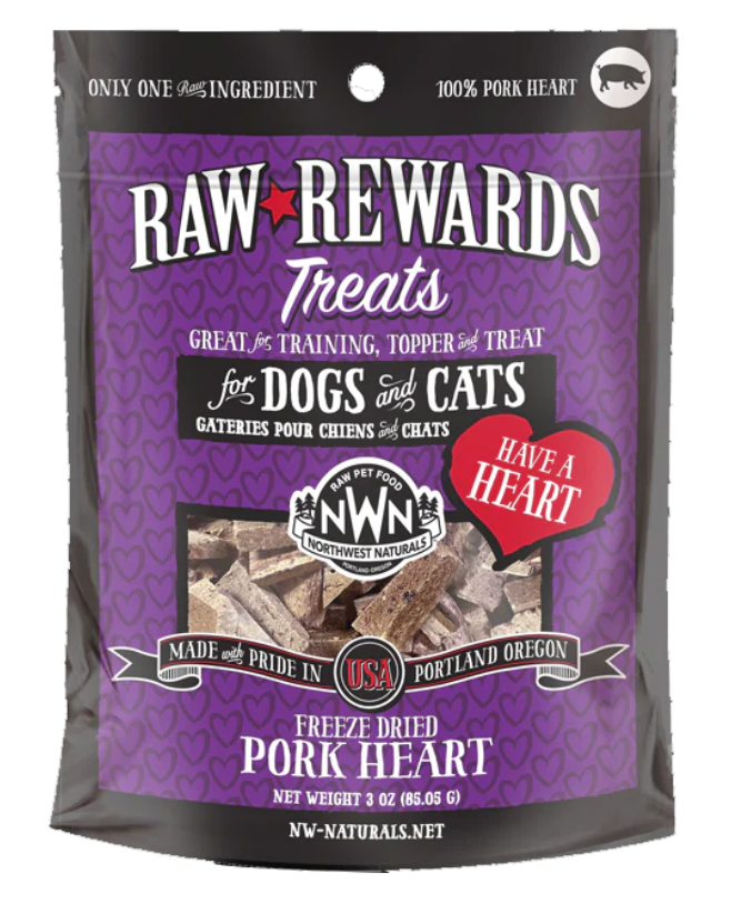 Northwest Naturals - Treats - Pork Hearts