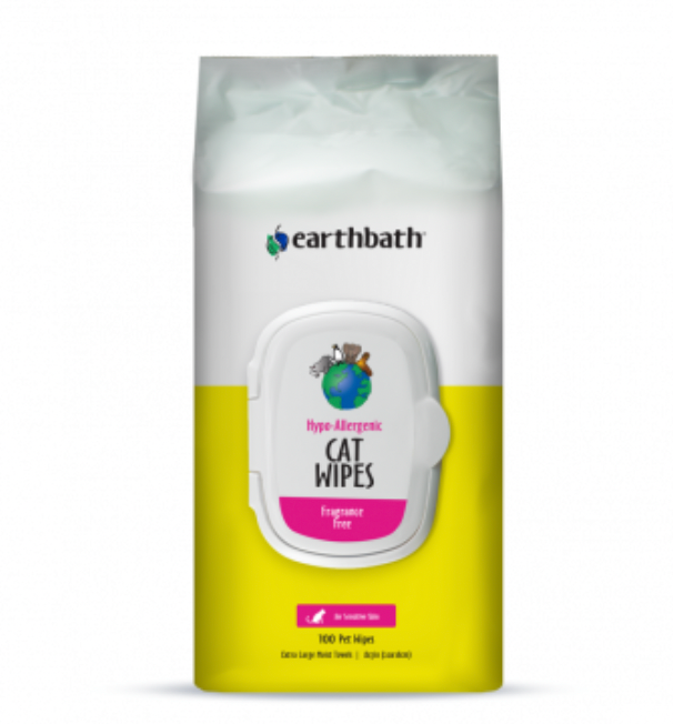 EARTHBATH Cat Grooming Wipes